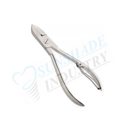   Professional Nail Cutter Plain Handle Lap Joint Single Spring –by Sunshade Industry 